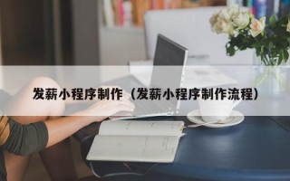 公主岭发薪小程序制作（发薪小程序制作流程）